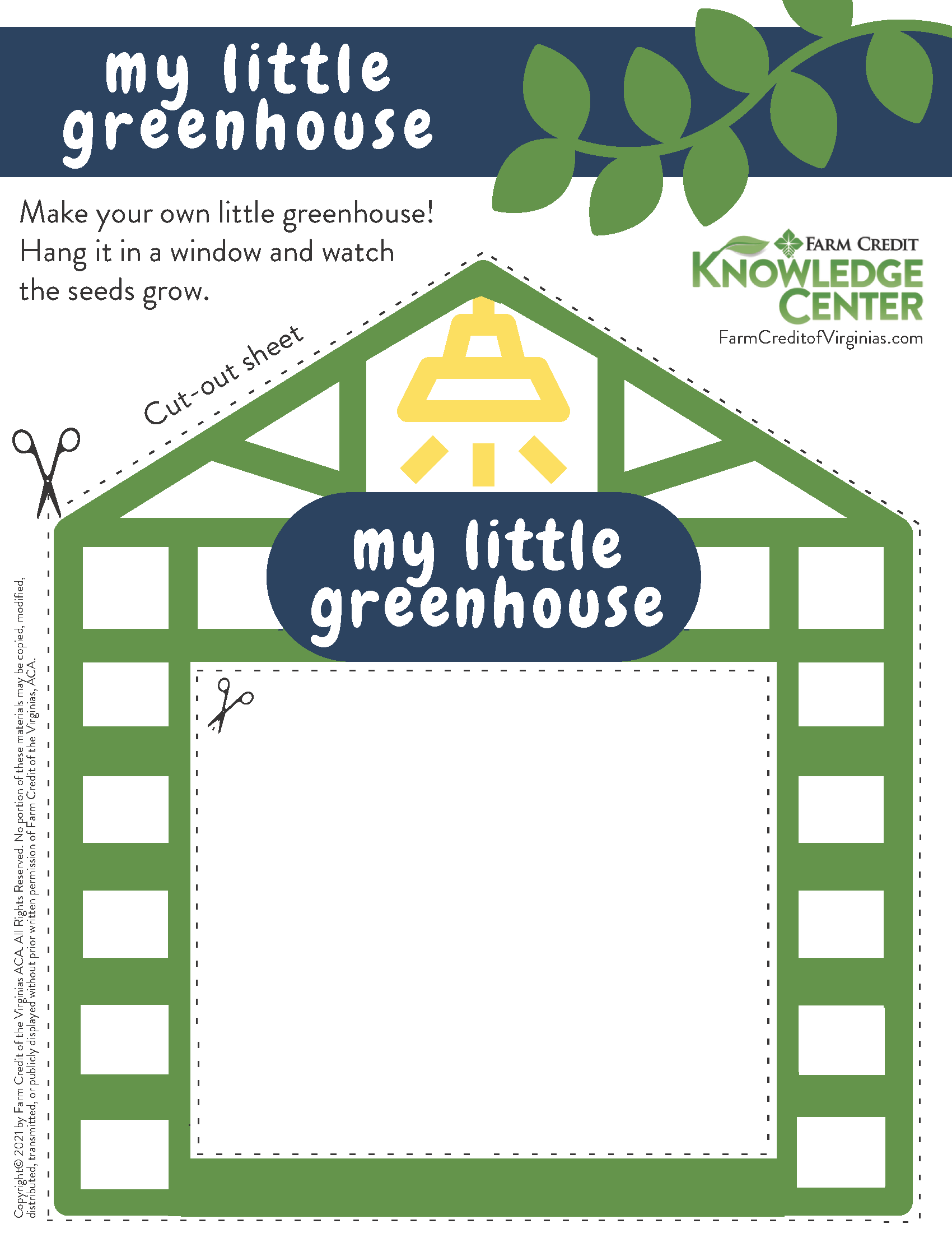 My Little Greenhouse Farm Credit of the Virginias